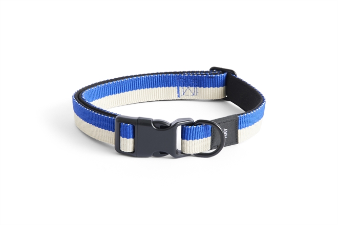 HAY Dogs Collar Flat - hundehasbånd fra Hay i blå M/L