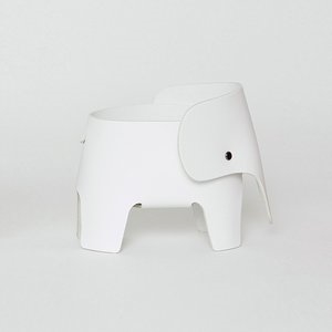 Elefant bordlampe fra EO hvid