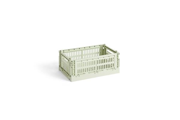 HAY Colour Crate folde opbevaringskasse small mint