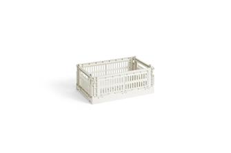 HAY Colour Crate folde opbevaringskasse small offwhite