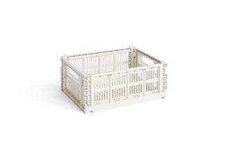 HAY Colour Crate folde opbevaringskasse medium offwhite