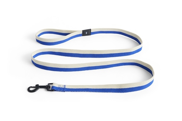 HAY Dogs Leash Flat - hundesnor flad fra Hay i blå/offwhite