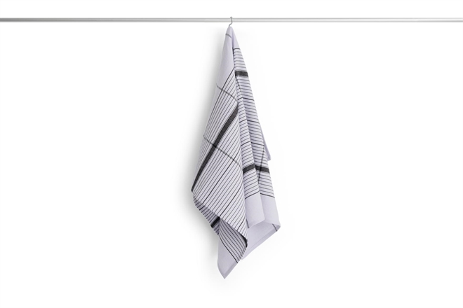 Linear Tea Towel - viskestykke lavendel fra HAY