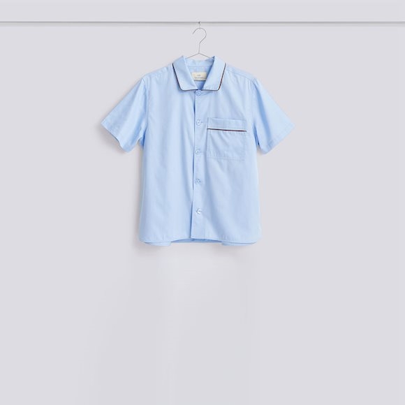 Outline Pyjamasskjorte SS - XS/S soft blue fra HAY