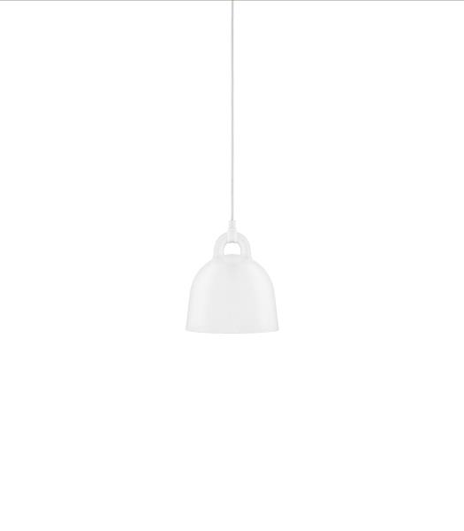 Bell loftlampe hvid X-Small Ø22 cm fra Normann Copenhagen