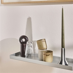 Bakku Shelf - Hylde large 80 cm i aluminium fra OYOY