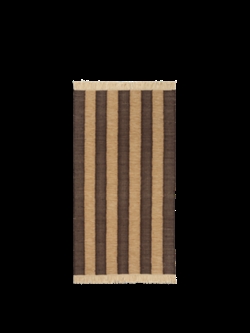 Ives Rug - løber - tæppe 80x140 cm i Chocolate fra Ferm Living