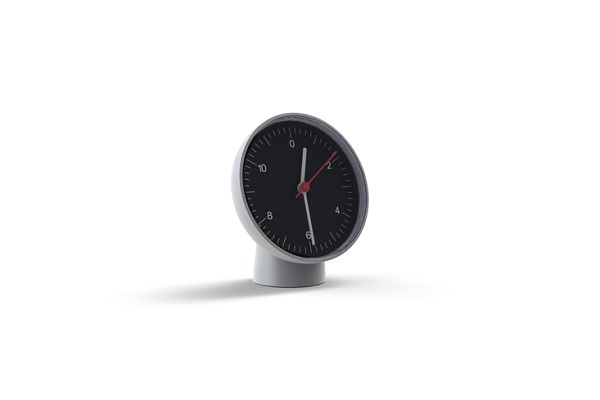 Table Clock - Bordur sort fra HAY