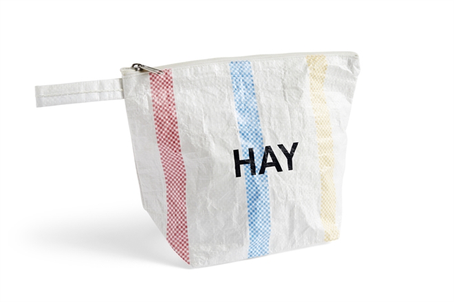 Candy Stripe Wash Bag - toilettaske medium / multi fra HAY