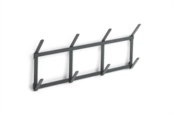 Tape Coat Rack small - knagerække i charcoal fra HAY