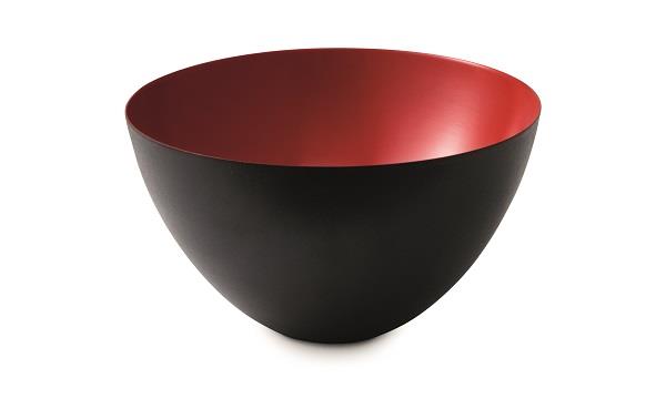 Krenit skål rød Ø25 cm fra Normann Copenhagen