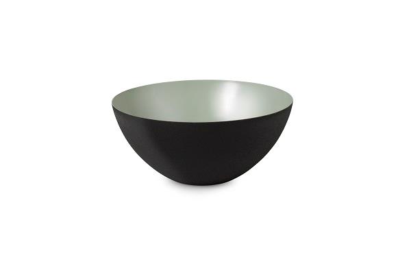 Krenit skål støvet grøn i Ø16 cm fra Normann Copenhagen