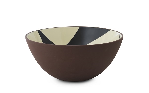 Line Bowl i rød ler large Ø30 cm fra Normann Copenhagen