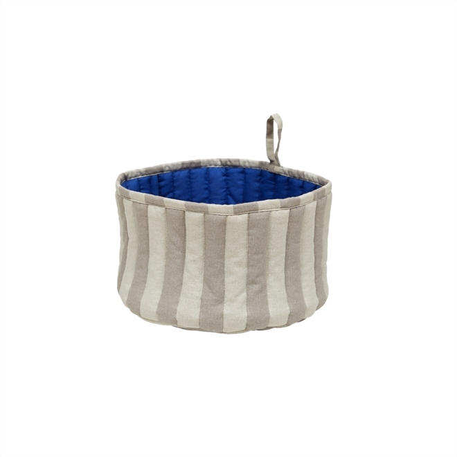 Toppu Bread Basket - brødkurv clay/blue fra OYOY 