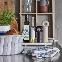 Toppu Bread Basket - brødkurv clay/blue fra OYOY 